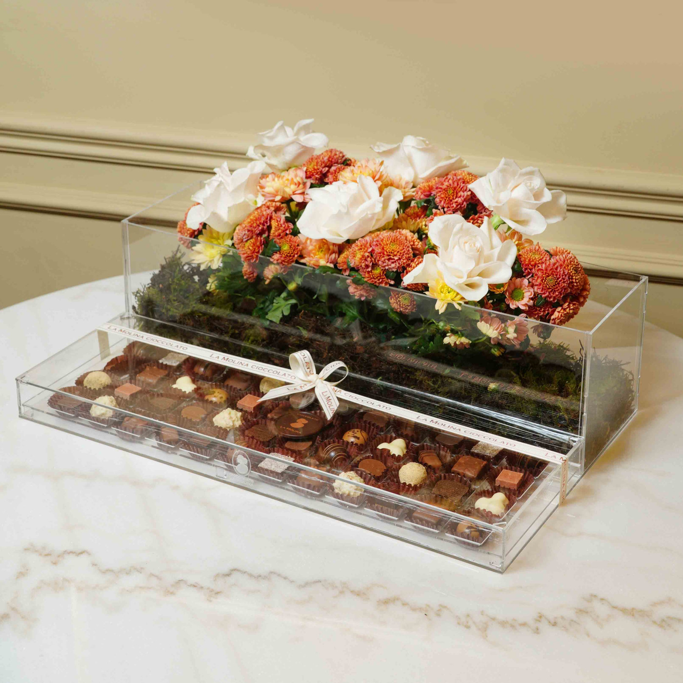 Acrylic Flowers - Mix Pralines 3