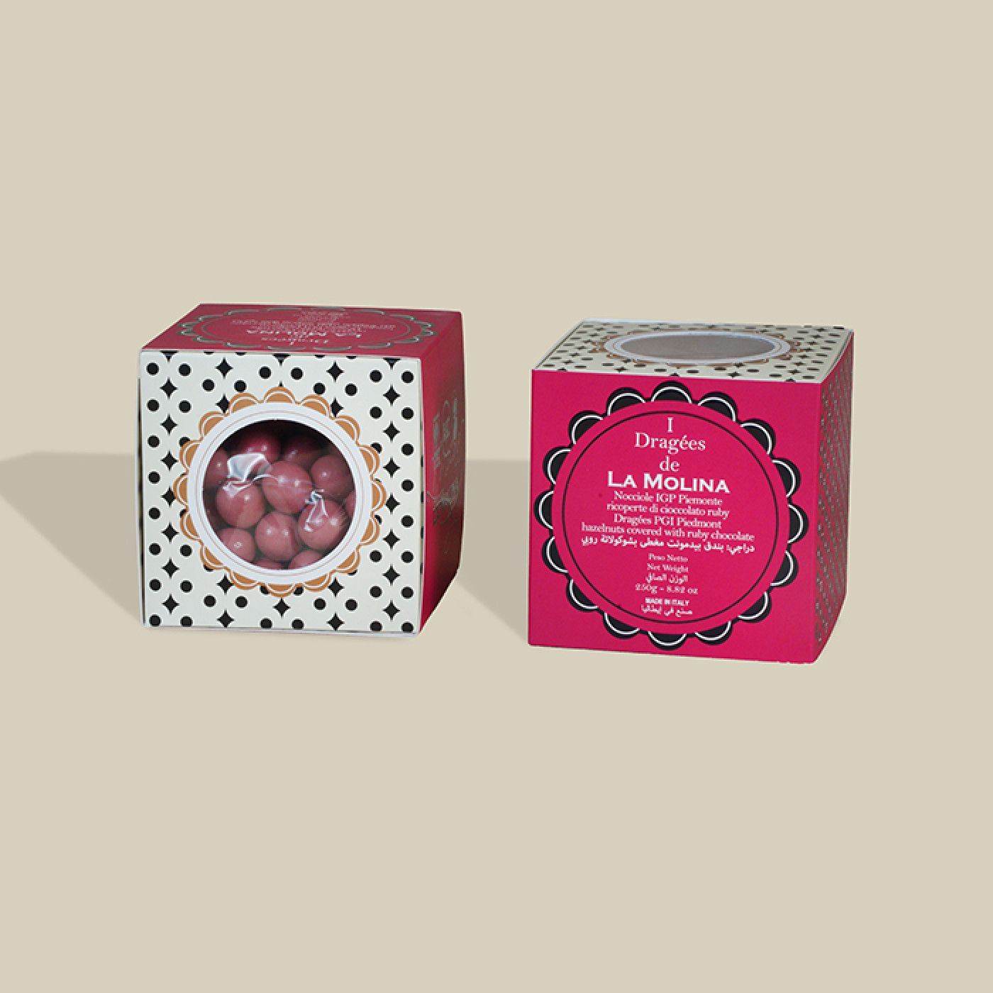 Dragees blond chocolate