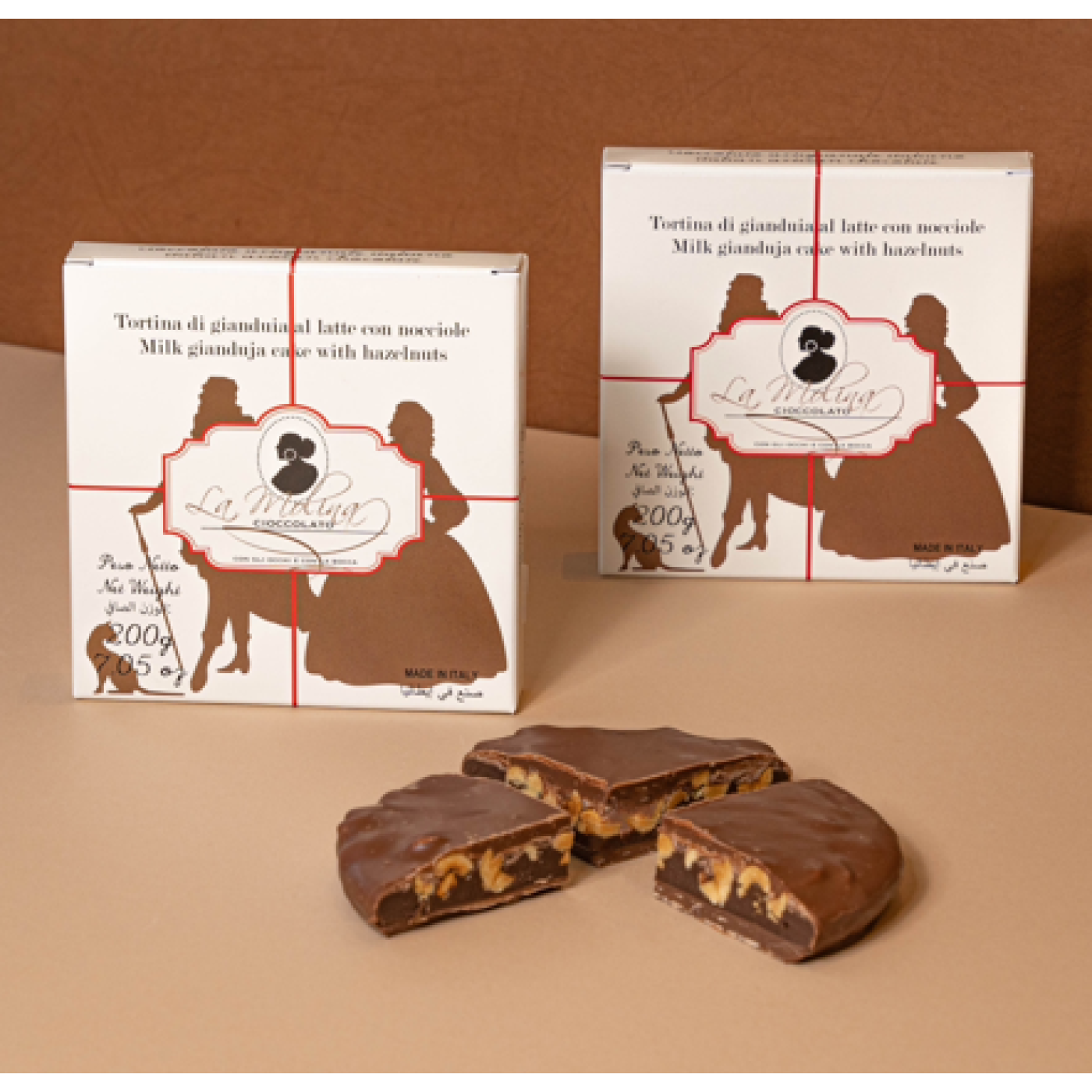 Tortina with hazelnuts 