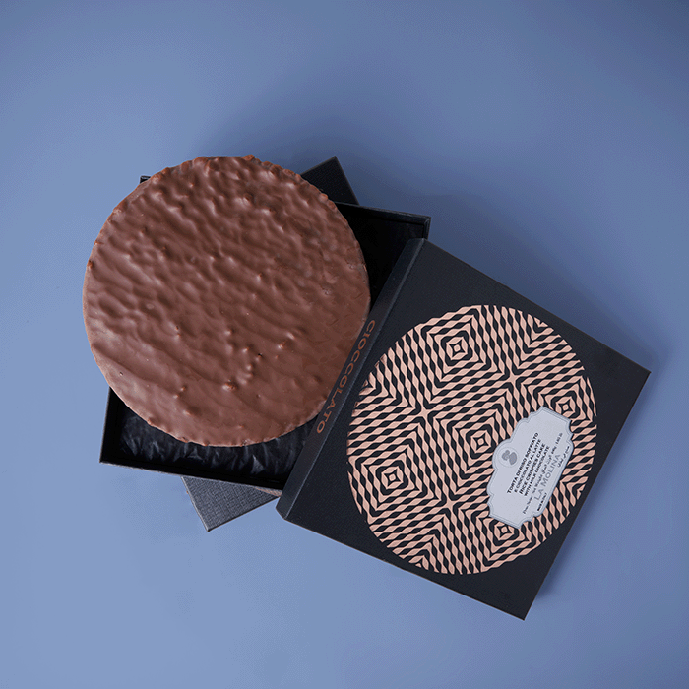 Torta milk with wafer