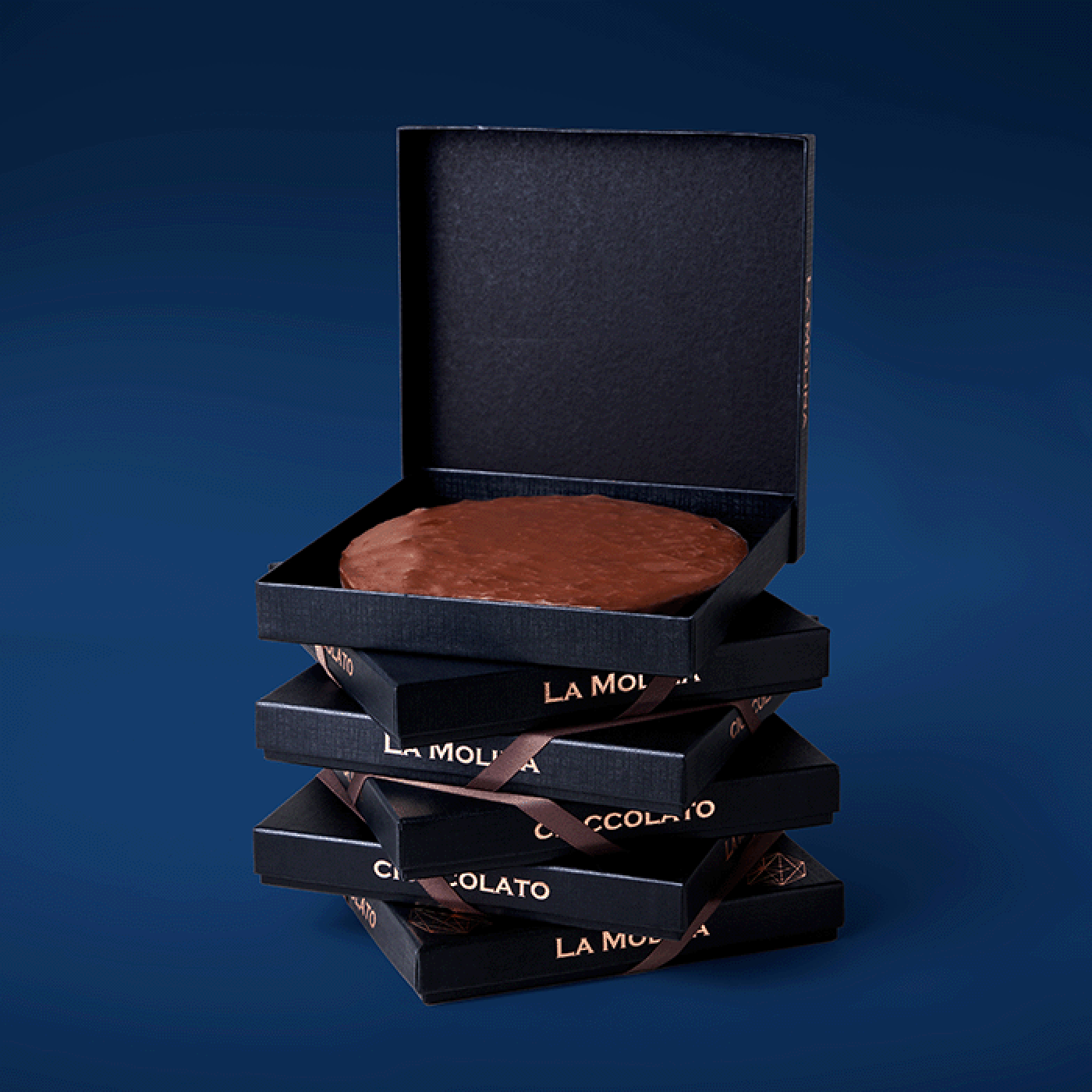 Torta Dark Gianduja with hazelnut