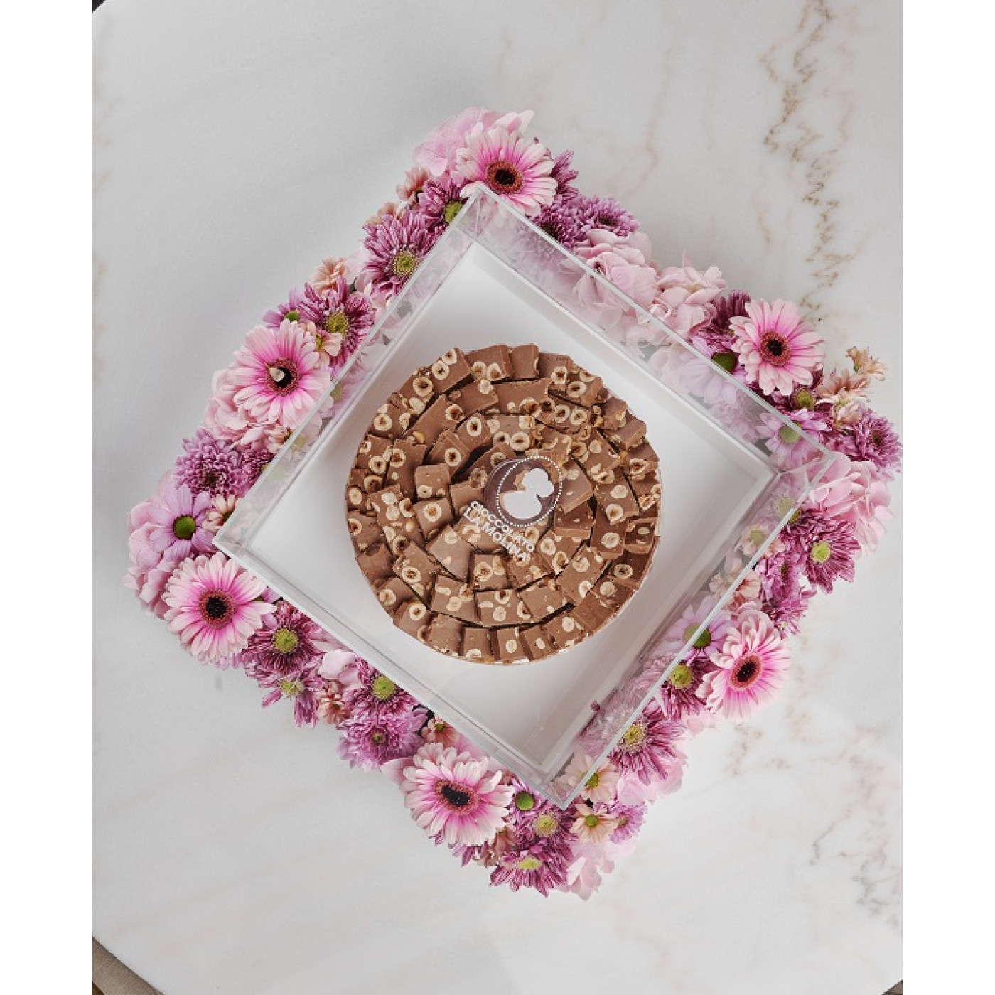 FLOWER CAKE BOX
